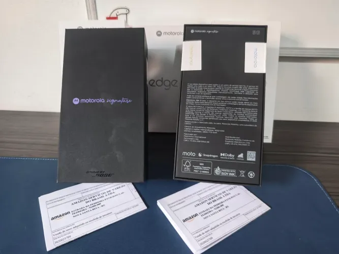 Motorola Signature 512gb Preto (Lacrado/Garantia)