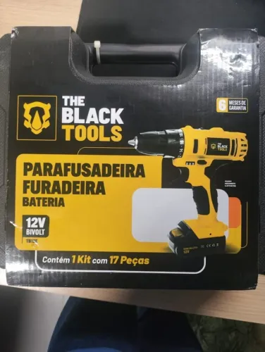 Parafusadeira the black tools a Bateria 12V Bivolt TB12E