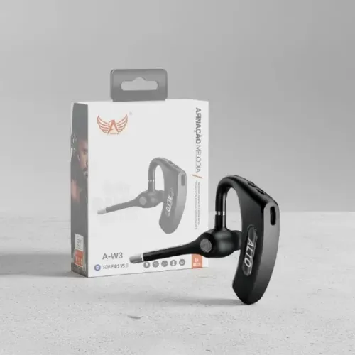 Fone De Ouvido Bluetooth Bidirecional Com Microfone Altomex Preto