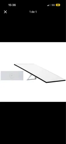 Antena de Internet Starlink Via Satélite Standard Kit V4 c/ Roteador - Original - Branco