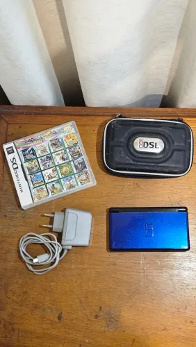 Nintendo ds lite azul
