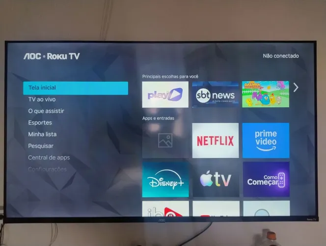 Tv smat AOC 50 Polegadas 