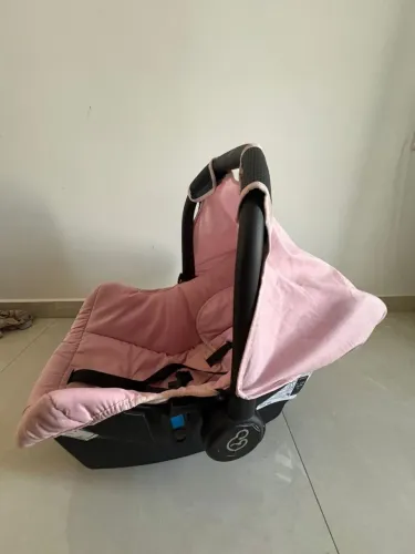 Bebê conforto galzerano rosa