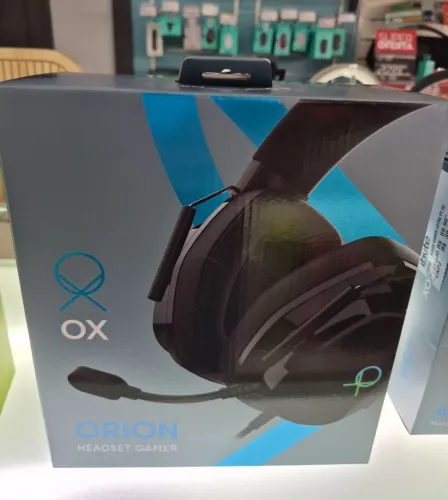 Headset Gamer OX Orion com Microfone Integrado