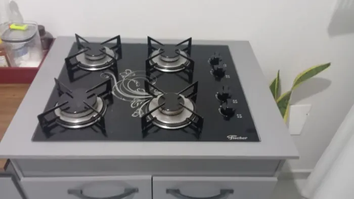 Cooktop com armario