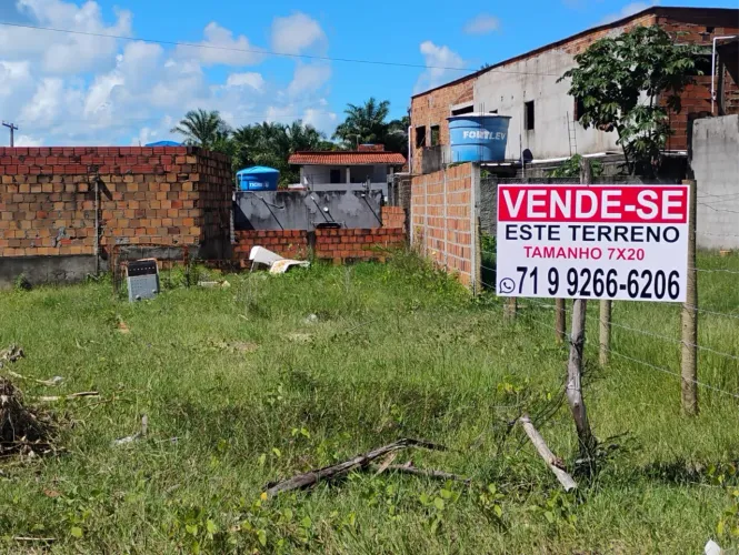 Terreno em Bom Jesus dos Pobres