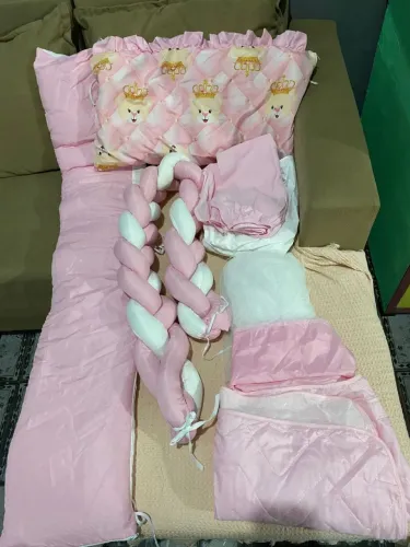 Kit berço feminino 