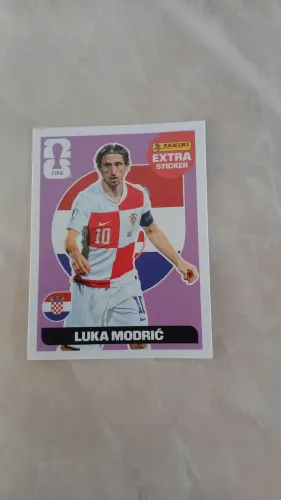 Figurinha Extra Sticker Legend Roxa Luka Modric Copa 2026 - Panini Original