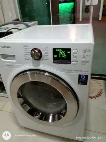 Lava e seca Samsung 10 kg funcionando normal 