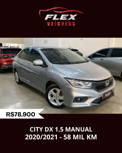 Honda City Sedan DX 1.5 Flex 16V Mec. 2021