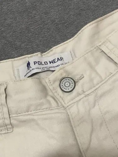 Bermuda Polo Wear Bege Masculina P - Ótimo Estado