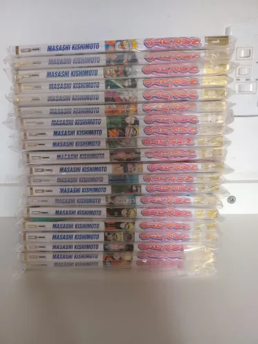 Lote Mangá Naruto Gold