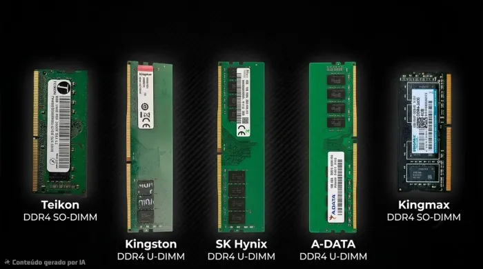 Memórias RAM DDR 4