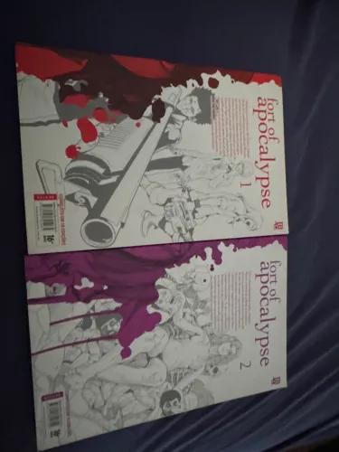 Livros Fort Of apocalypse Vol. 01 e 02.