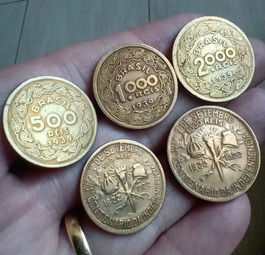 Moedas antigas 
