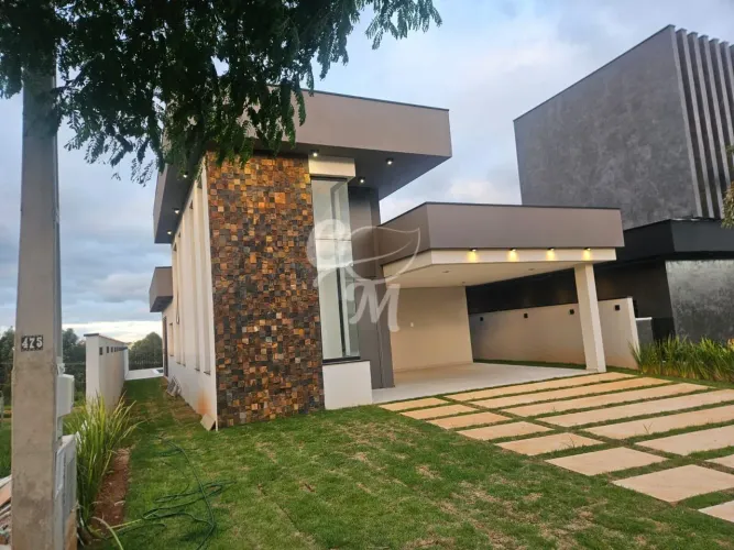 Casa térrea nova com 3 suítes, piscina e gourmet no Ibi Aram II  Itupeva/SP