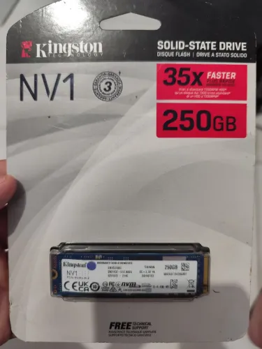 SSD NVME 250GB - LACRADO