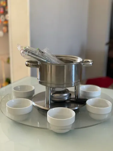 Fondue nunca usado