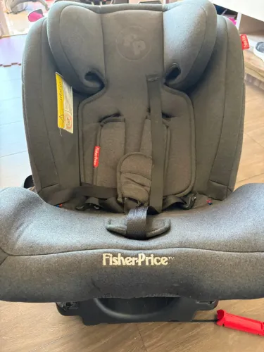 Cadeira infantil para carro Fisher-Price All-Stages Fix 2.0 preto