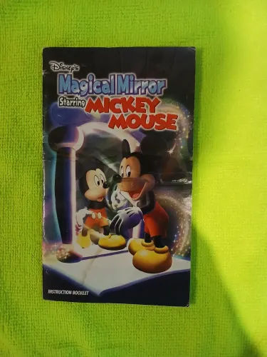 MANUAL DO JOGO MAGIC MIRROR STARRING MICKEY MOUSE PARA GAMECUBE