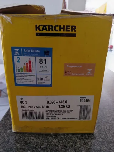 Vendo aspirador vertical Karcher em bom estado