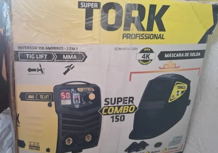 Maquina de solda portátil,  mais máscara 