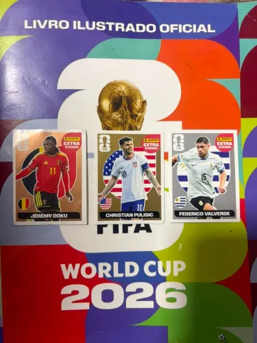 Valverde prata, pulisic ouro e doku bronze (legend)