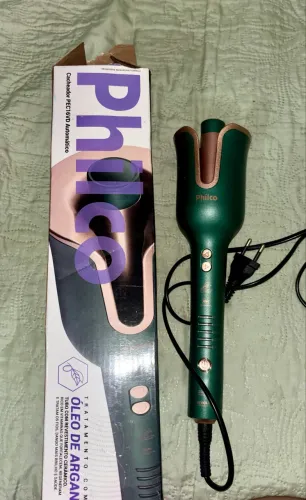 Escova rotativa + modeladora de cachos