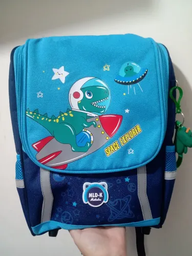 Mochila infantil dinossauro astronauta