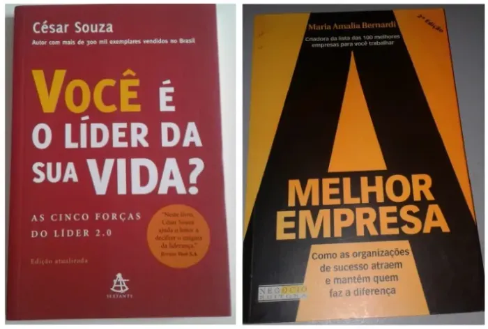 Livros de diversos autores por apenas R$15 cada.