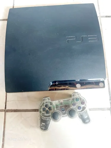 Ps3 slim desbloqueado com ssd de 500gb