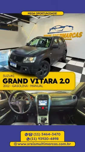 Suzuki Grand Vitara 2.0 16V 4x2/4x4 5P Mec. 2012