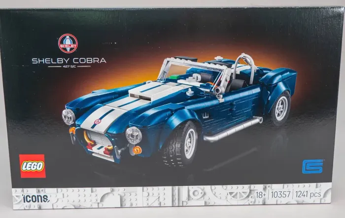 Lego icons Shelby carro 10357 com 1241 peças novo e lacrado 