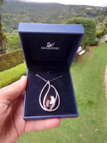 colar de cristal Swarovski