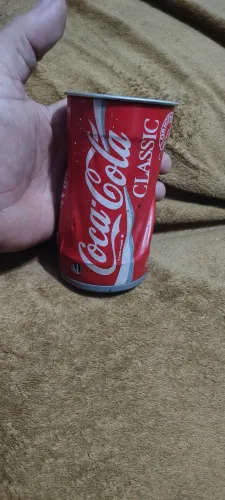 lata de coca que dança antiga anos 70 80 funcionando 