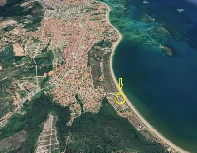 Terreno Beira Mar com 720m - Tamandaré - PE