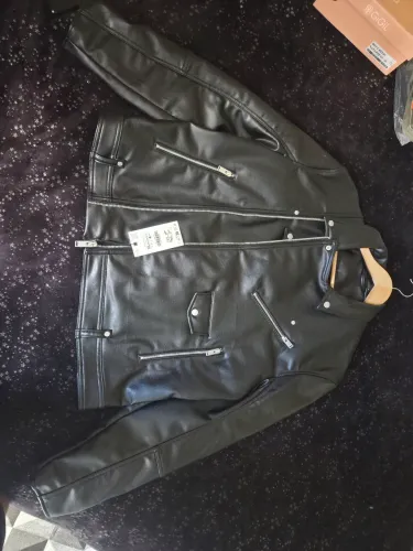 Jaqueta de Couro Zara M