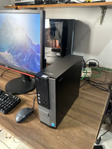 Computador dell ssd 240 gb quarta geração semi novo loja com garantia so cpu