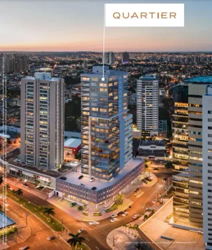 Excelente sala comercial Quartier com 175 m2 | Aqui na Imobiliária Rosa e Rangel