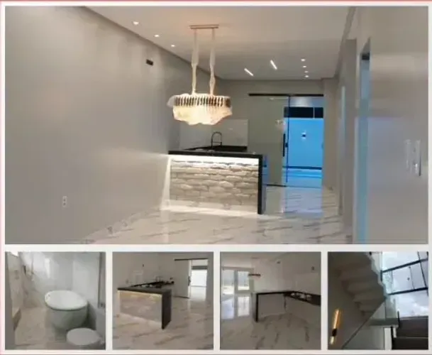 Casa de condomínio para venda possui 200 metros quadrados com 4 quartos em Centro - Ananin