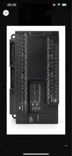 CLP Omron CP1E-E60SDR-A novo na caixa sem uso