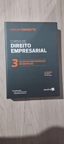 Livro: Curso de Direito Empresarial - Volume 3: falência e recuperação de empresas