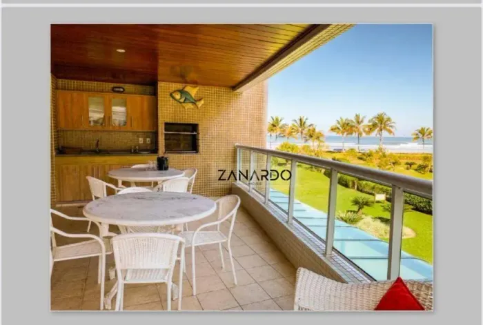 Apartamento pé na areia para venda e locação em Riviera de São Lourenço.