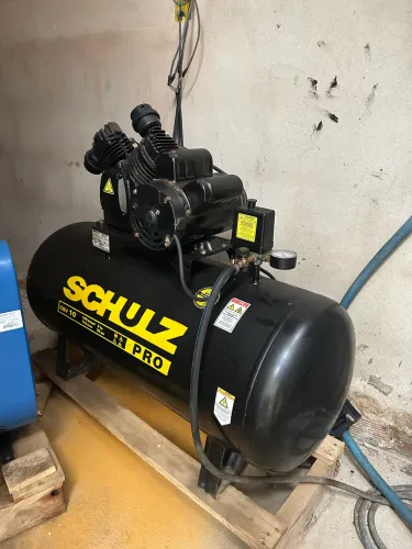 Compressor de ar shulz 110l 10pes 