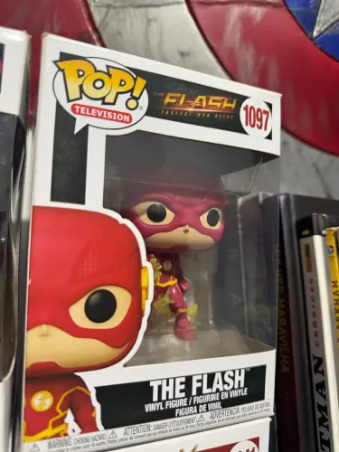 Funko pop série the flash (tirado uma vez da caixa)