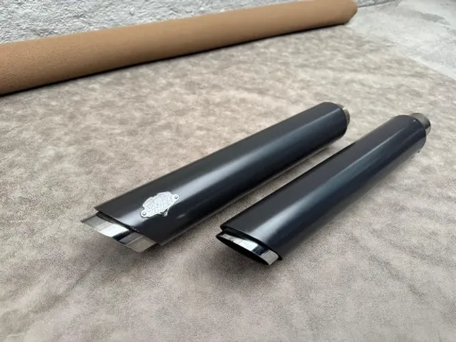 Ponteira Vance & Hines Twin Slash 3" Harley Davidson Sportster