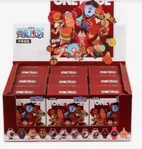 Relógio Miniso one piece blind box(com 9 unidades)