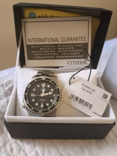 Relógio Citizen automático mergulho NY0040-50E