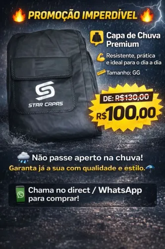 Vende-se capa de chuva