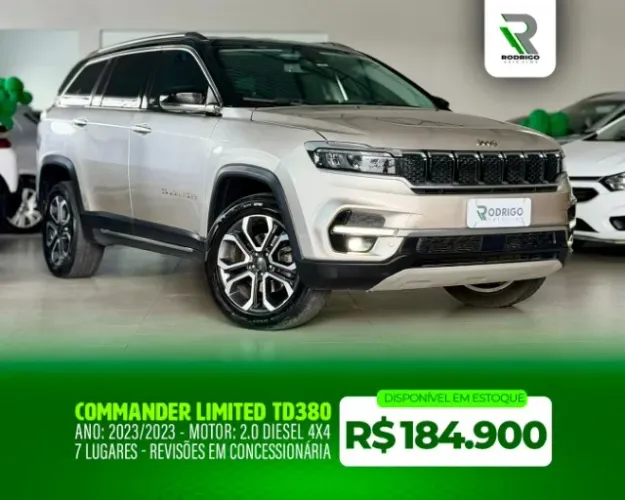Jeep Commander Limited Td380 2.0 4X4 Die.aut 2023